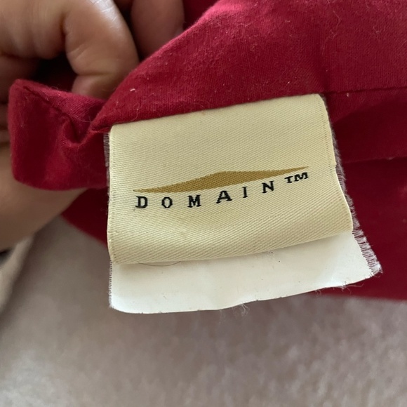 CHRISTMAS WORDS POINSETTIA TOSS PILLOW - Picture 6 of 6